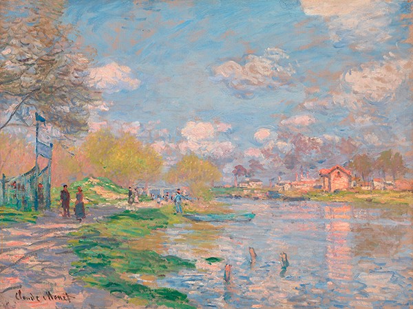 Primavera Sulla Senna di Claude Monet