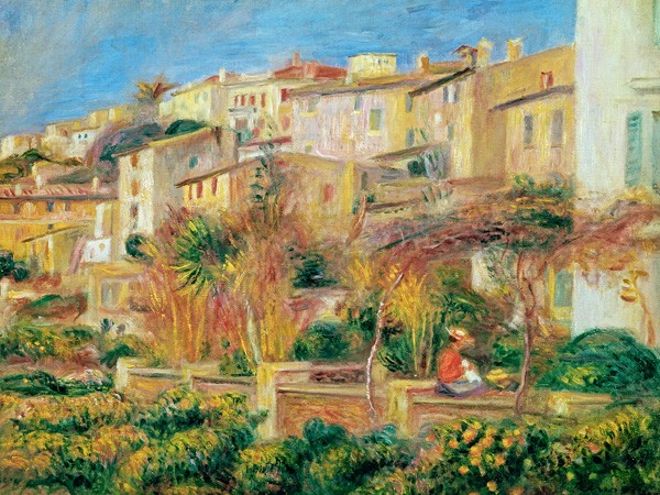 Terrazza a Cagnes-sur-Mer di Auguste Renoir