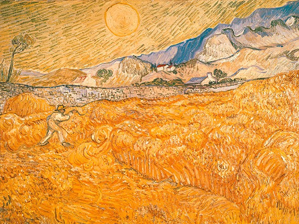 Il mietitore di Vincent Van Gogh