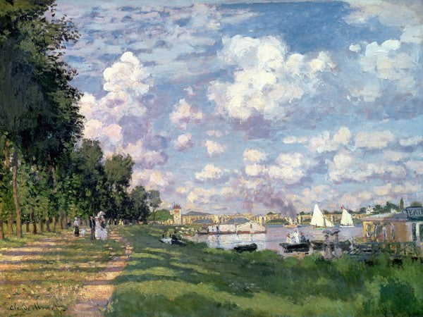 Il Porto di Argenteuil di Claude Monet