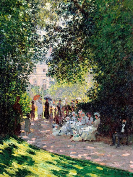 Il Parc Monceau di Claude Monet