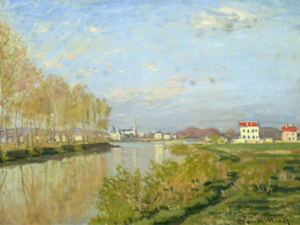 La Senna ad Argenteuil di Claude Monet