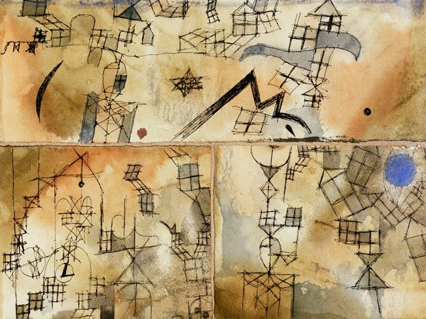 Composizione in Tre Parti di Paul Klee