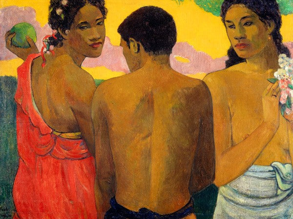 Tre Tahitiani di Paul Gauguin