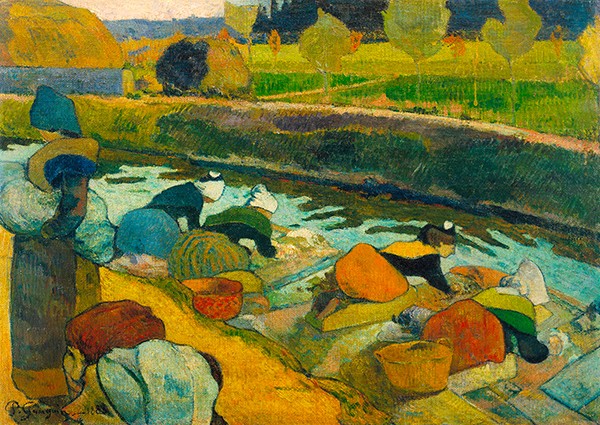 Lavandaie di Paul Gauguin