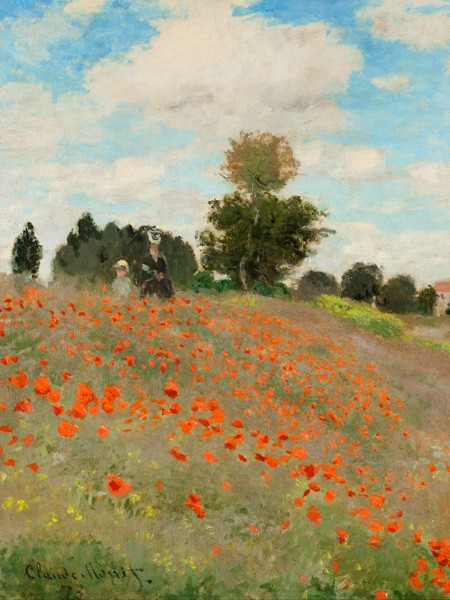 Papaveri Dettaglio di Claude Monet