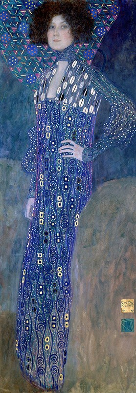 Emilie Louise Flöge di Gustav Klimt