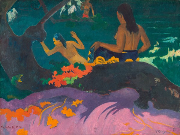 Fatata Te Miti (Presso il Mare) di Paul Gauguin