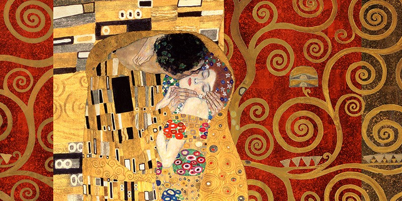 Motivi di Klimt: Il Bacio Oro di Gustav Klimt