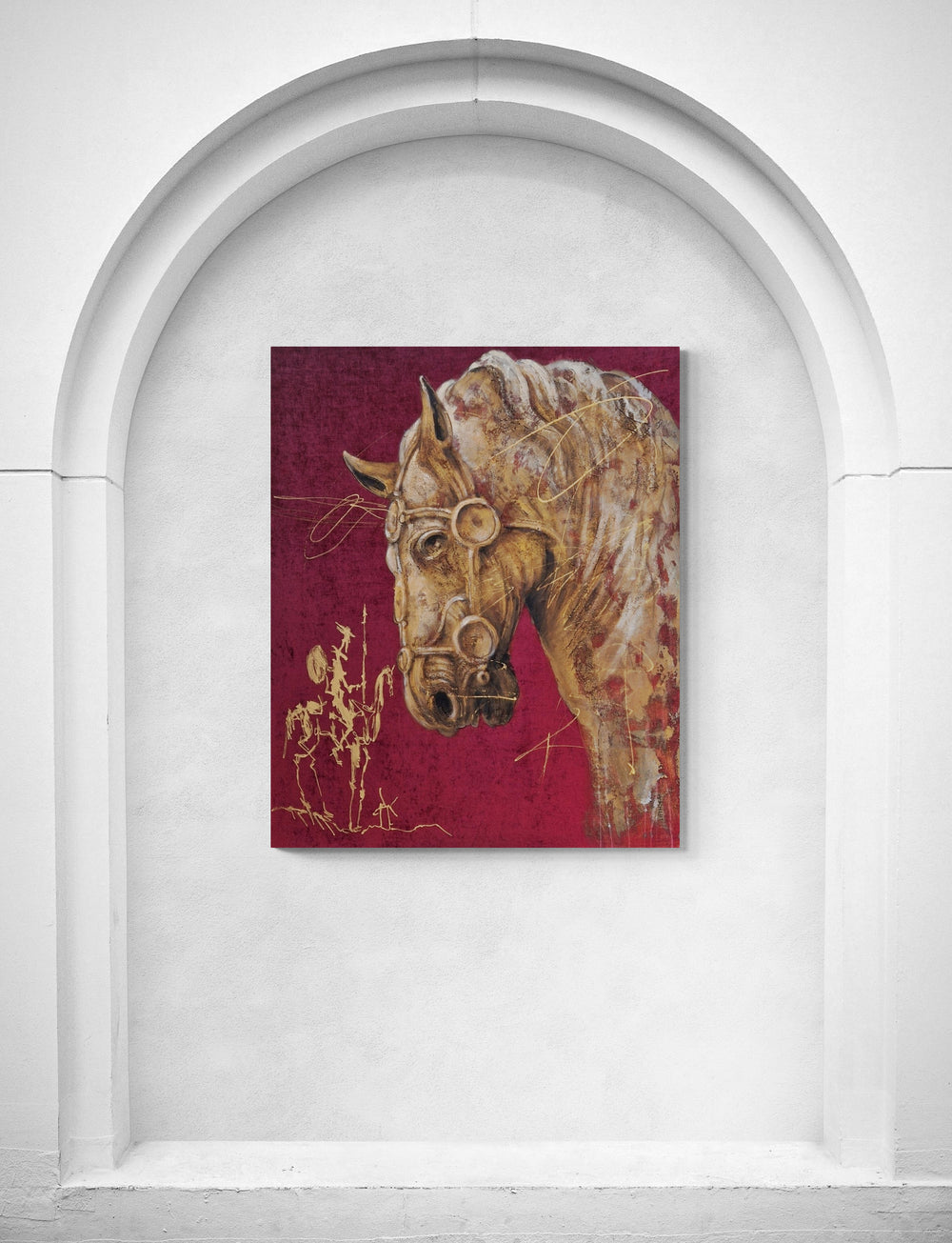 Cavallo Romano con Picasso