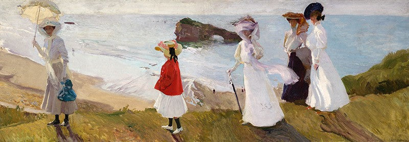 Passeggiata al Faro di Biarritz di Joaquín Sorolla y Bastida