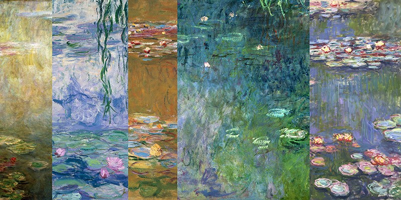 Monet Déco: Ninfee IV di Claude Monet