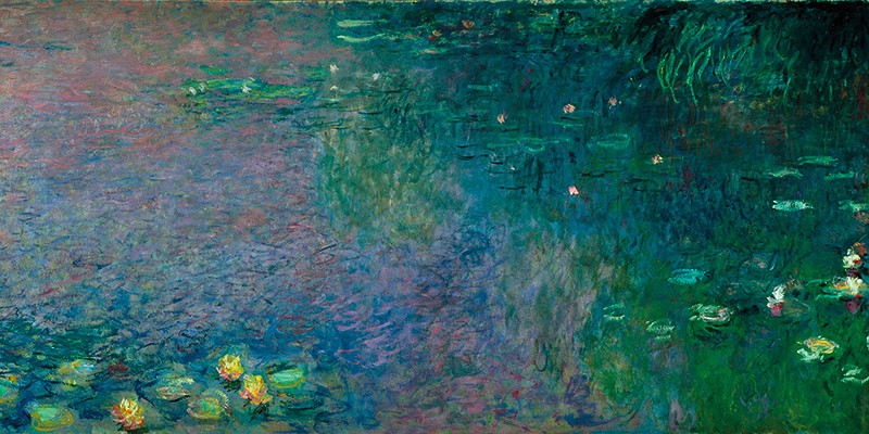 Mattina Dettaglio II di Claude Monet