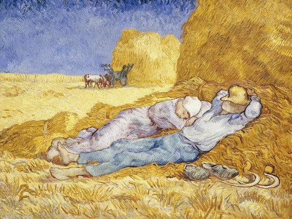 Riposo a mezzogiorno di Vincent Van Gogh