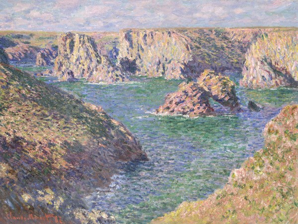 Port Domois, Belle Île di Claude Monet