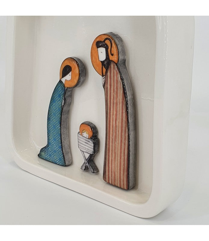 Presepe Teatrino con stella cometa gialla