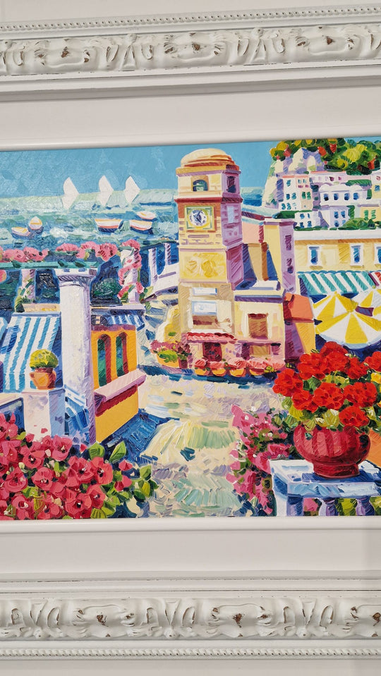 Racconto di luce intorno alla piazzetta di Capri, di Athos Faccincani