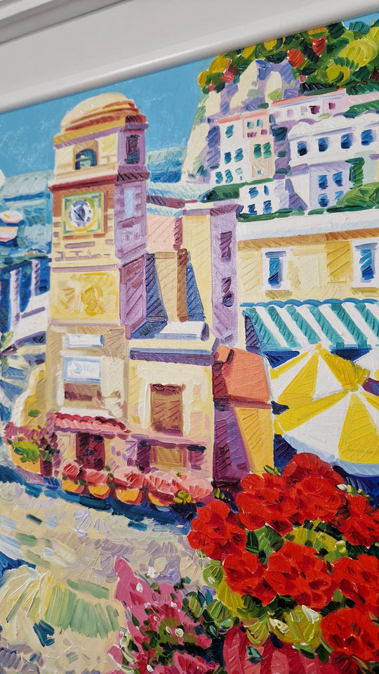 Racconto di luce intorno alla piazzetta di Capri, di Athos Faccincani
