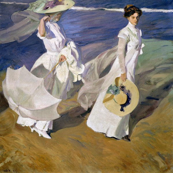 Passeggiata Lungo la Riva del Mare di Joaquín Sorolla y Bastida