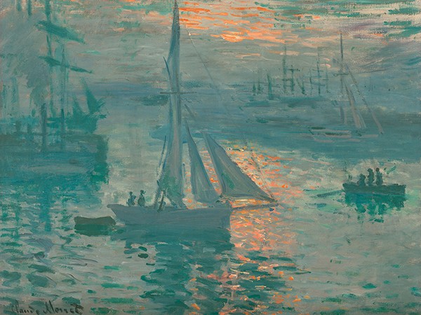 Alba Marina di Claude Monet