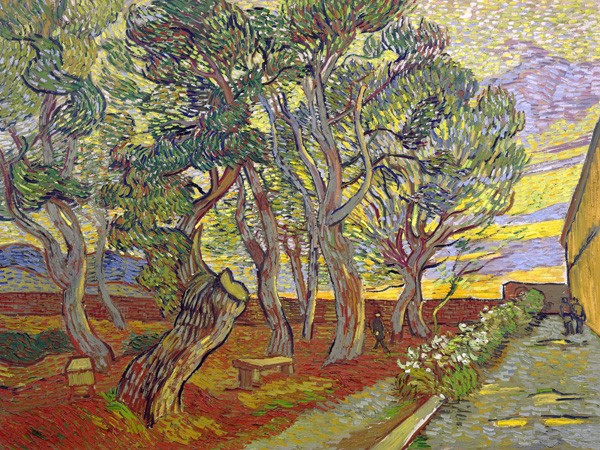 Il giardino dell'ospedale di Saint-Paul di Vincent Van Gogh