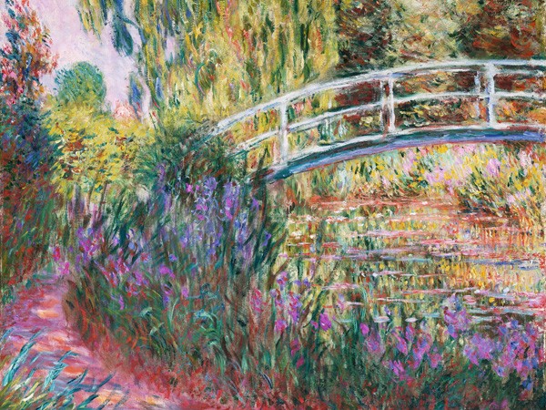 Il Ponte Giapponese: Stagno con Ninfee Dettaglio di Claude Monet