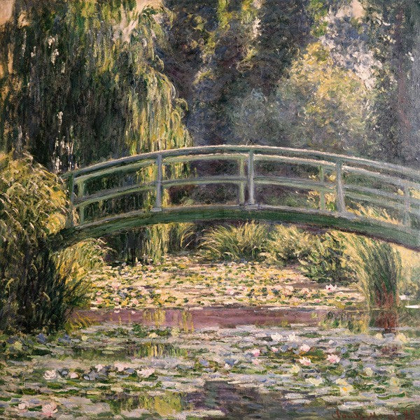 Il Ponte Giapponese a Giverny di Claude Monet