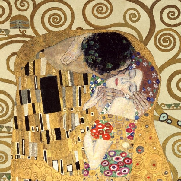 Il Bacio Dettaglio di Gustav Klimt