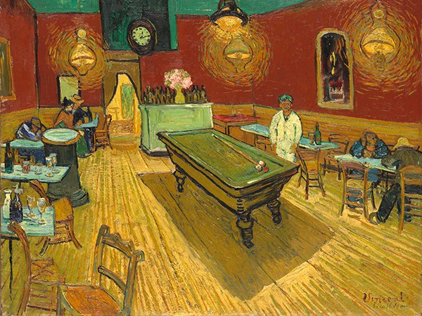 Il caffè di notte (Dettaglio) di Vincent Van Gogh