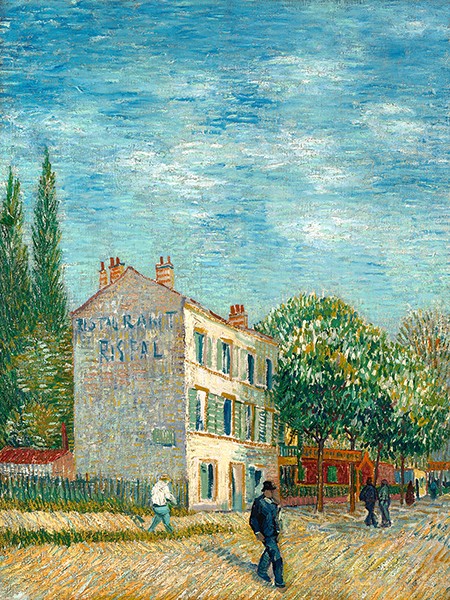 Il ristorante Rispal ad Asnières di Vincent Van Gogh