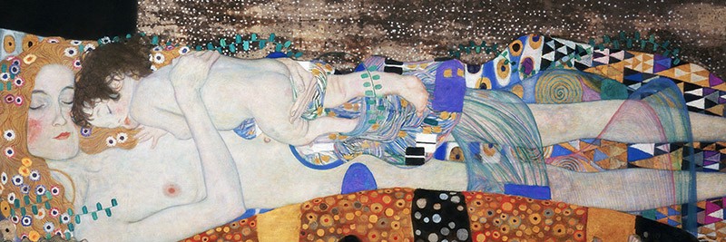 Le Tre Età della Donna Dettaglio di Gustav Klimt