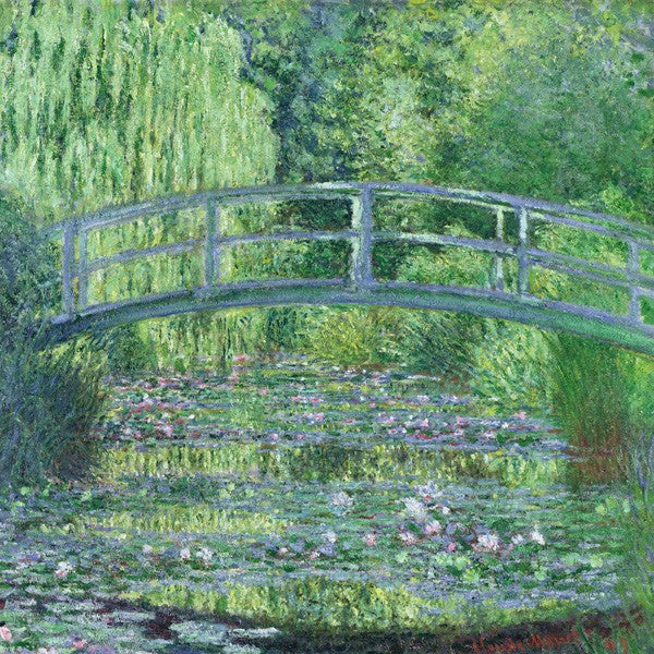 Lo Stagno delle Ninfee: Armonia Verde di Claude Monet