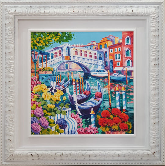 Un sogno romantico verso Rialto, di Athos Faccincani