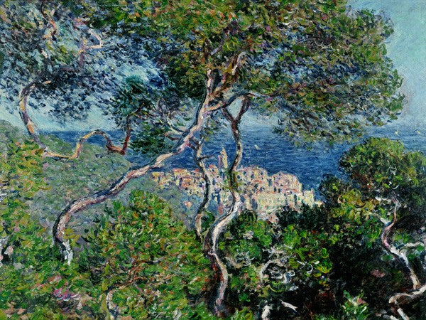 Vista di Bordighera, Italia di Claude Monet