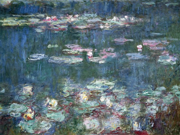 Dettaglio delle Ninfee di Claude Monet