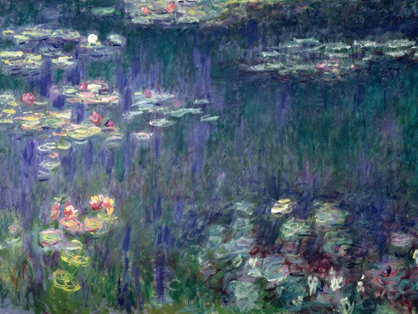 Ninfee: Riflessioni Verdi di Claude Monet